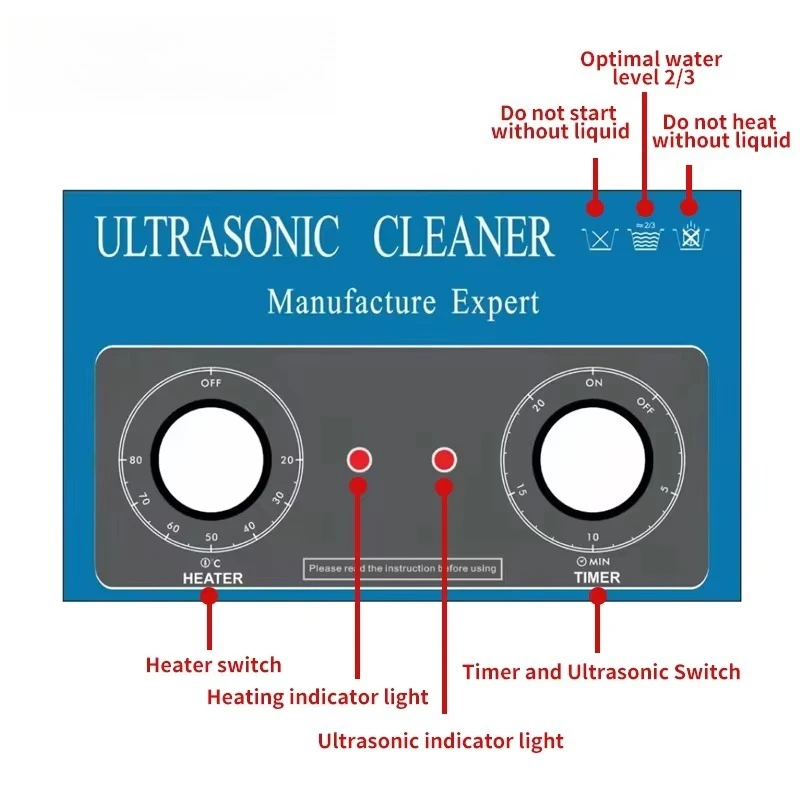 عالية الطاقة التنظيف العميق 2L-30L حجم التدفئة الموقت وظائف المحمولة مجوهرات بالموجات فوق الصوتية الأنظف لأجزاء التنظيف السيارات #3