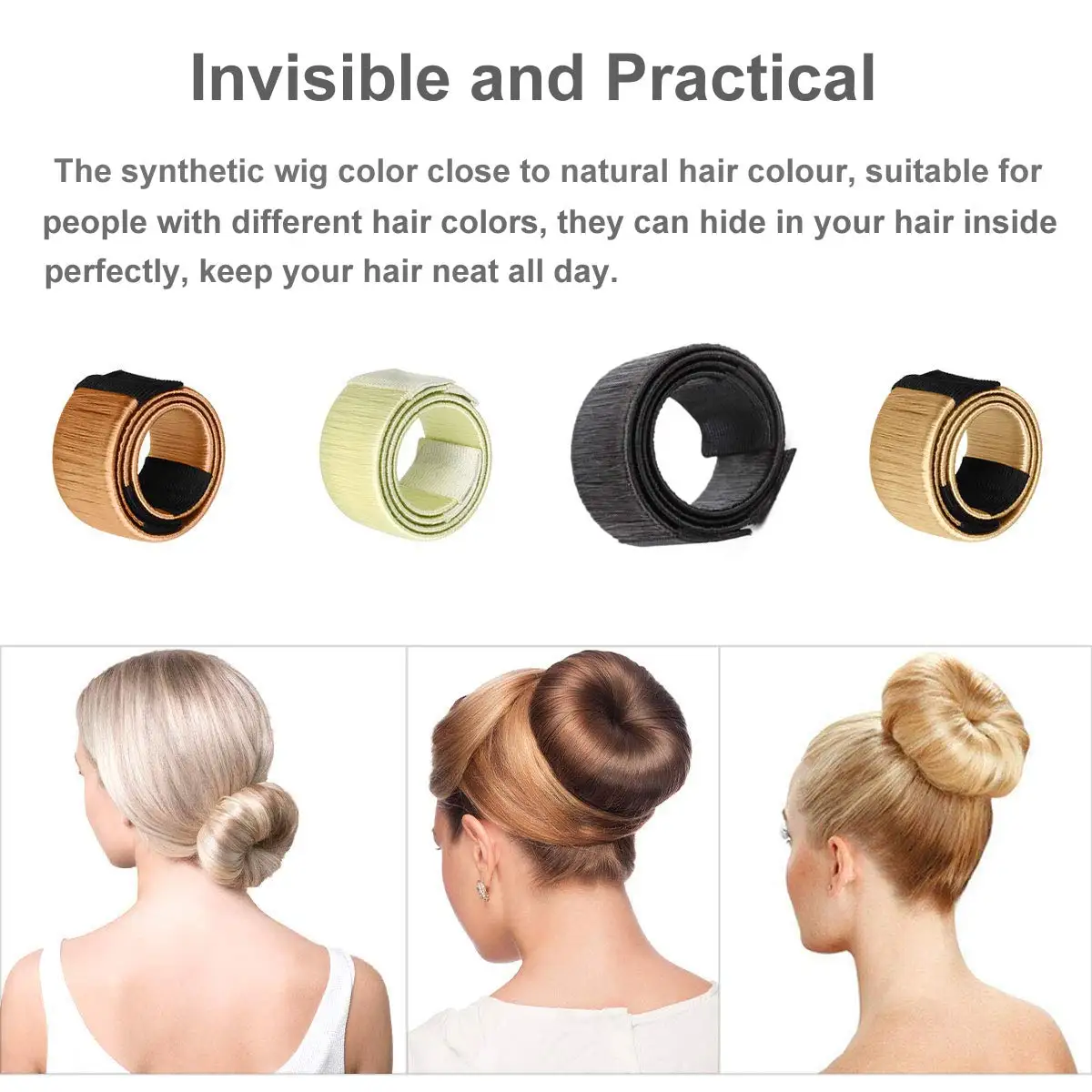 Sweet Magic Hair Bun Maker Simple Lazy Curly Hair Stick DIY Twist Ballet Donut Headband For Women Girls Easy Hair Styling Tool