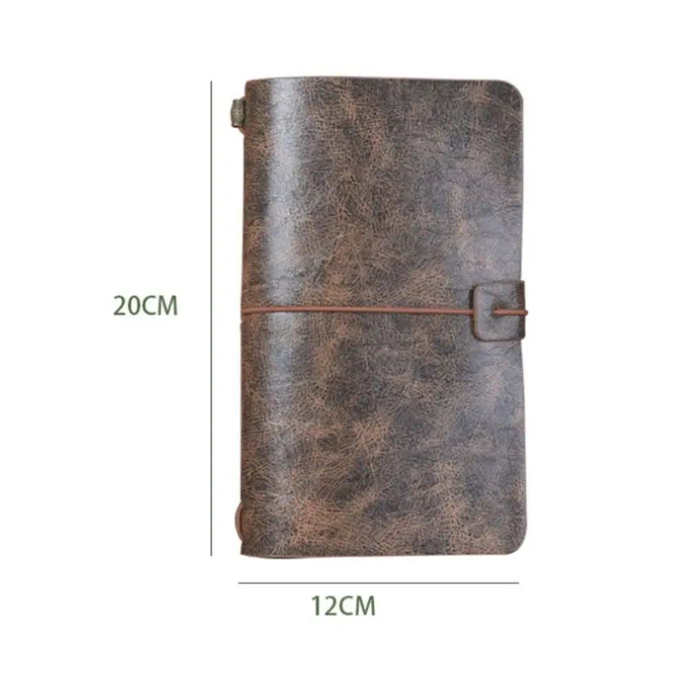 Business Portable Leather Notebook Stationery Exquisite Diary Book a6 Hardcover Notepad Office