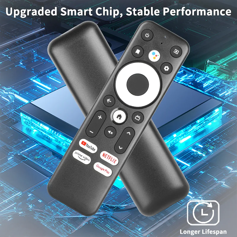 R-C-OHS-C008 لاستبدال جهاز التحكم عن بعد طومسون مع أزرار NETFLIX PrimeVideo YouTube Google Play، لتلفزيون Thomson Android