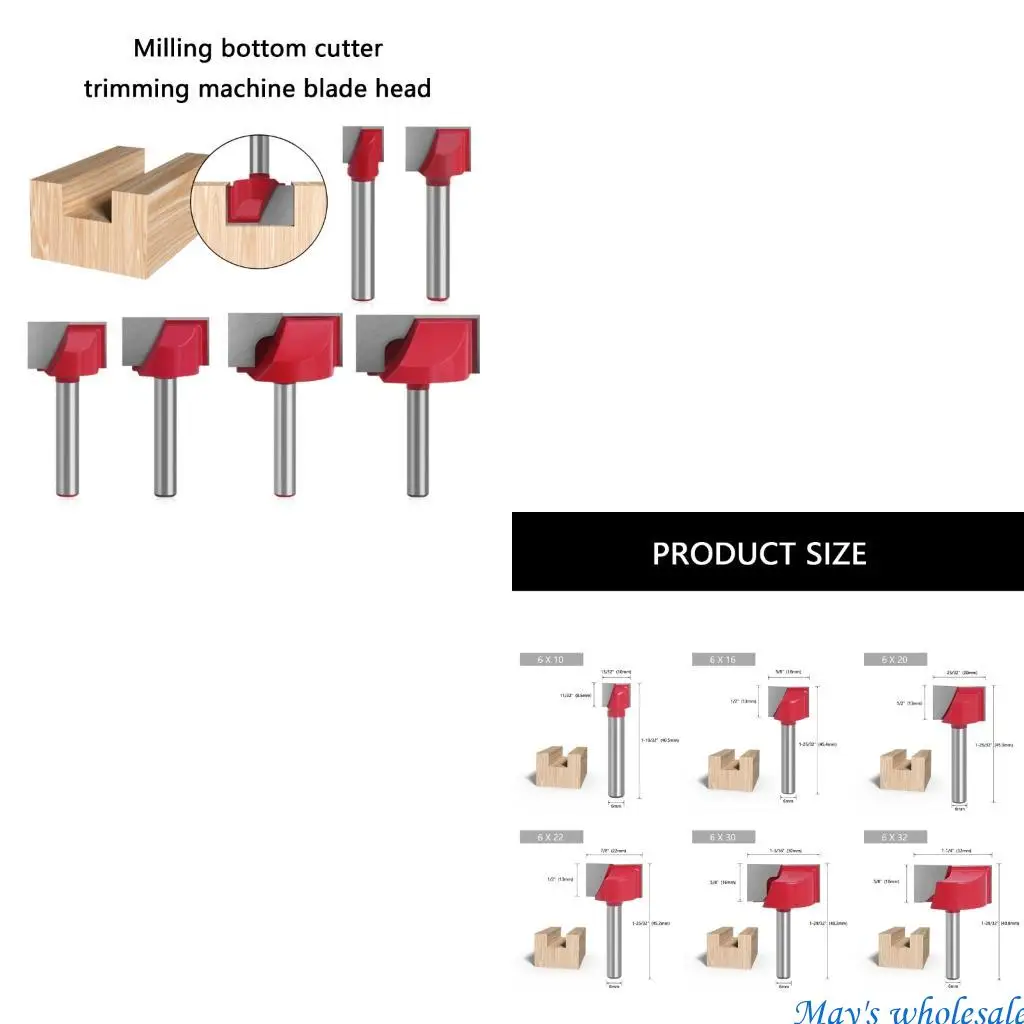 

MultiPurpose Carbides Router Bit Cleans Dados Joints Flattens Slabs 448A