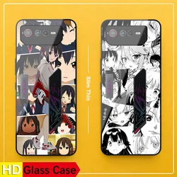 For ROG 6 Phone Case Tempered Glass Back Cover For Asus ROG Phone 6 Shell ROG6 9H Glass Protective Coque