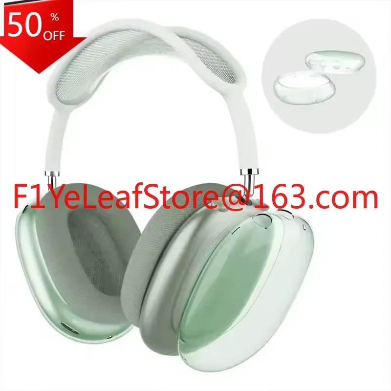 Hot salesFor Air Pods Max Headworn Bluetoothearphones Tpu Transparent Earphone Pro tecto