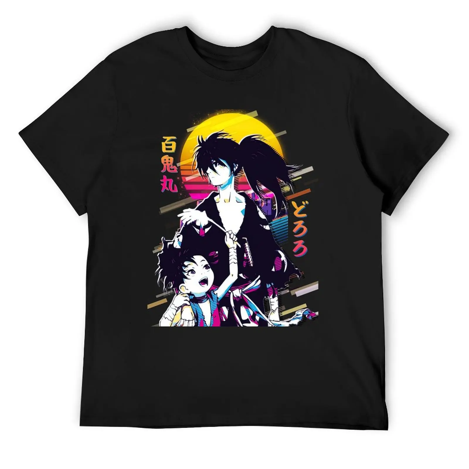 

Dororo And Hyakkimaru T-Shirt customizeds new edition gifts for boyfriend cute clothes Men's t shirts