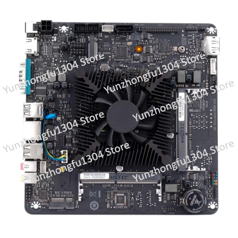 N5095 Mini Host Motherboard NAS All-in-one Computer J4125 N5105 Industrial Control Industry ITX Gigabit