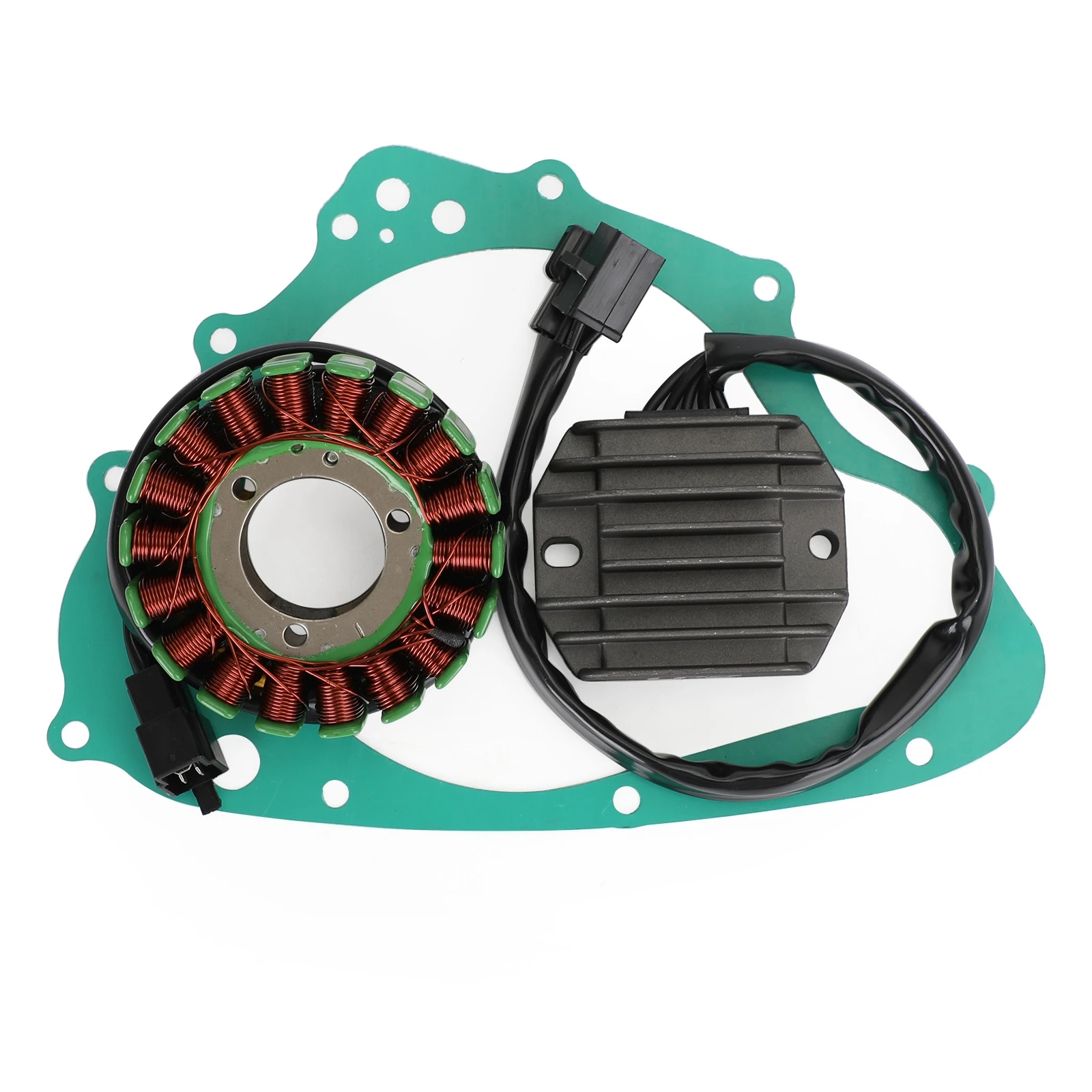 Artudatech Magneto Coil Stator + Voltage Regulator + Gasket Assy For Suzuki GS 500 F GS500F 2004-2009