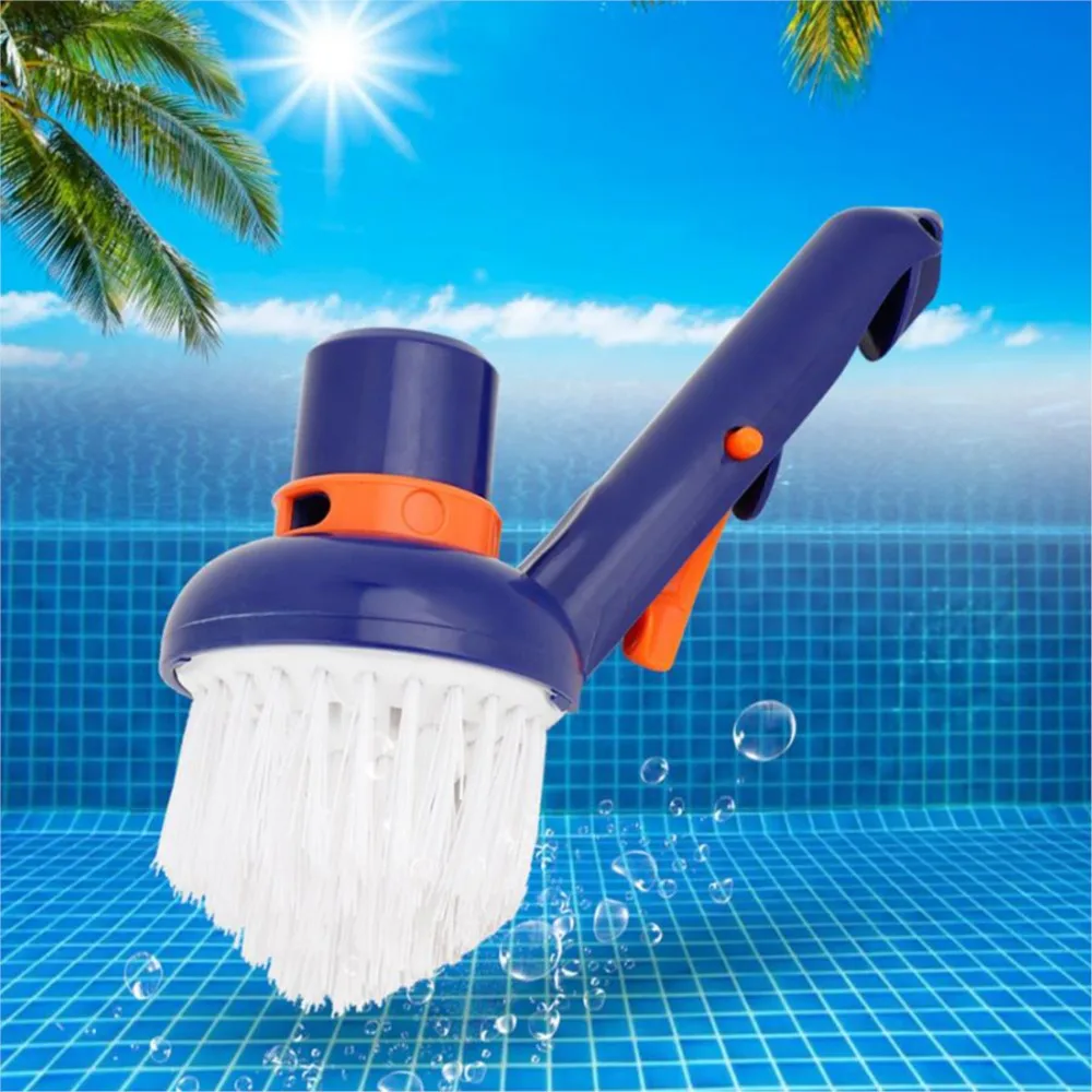 Practical Swimming Pool Brush Vacuum Cleaner High Quality Multifunctional Cleaning Accessories Small Suction Head Brushes