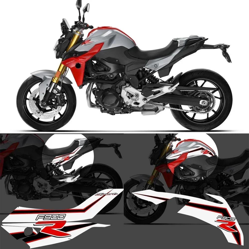 Kit stiker sepeda motor cocok dengan BMW F900R bantalan tangki bahan bakar 2019 pelindung 2020