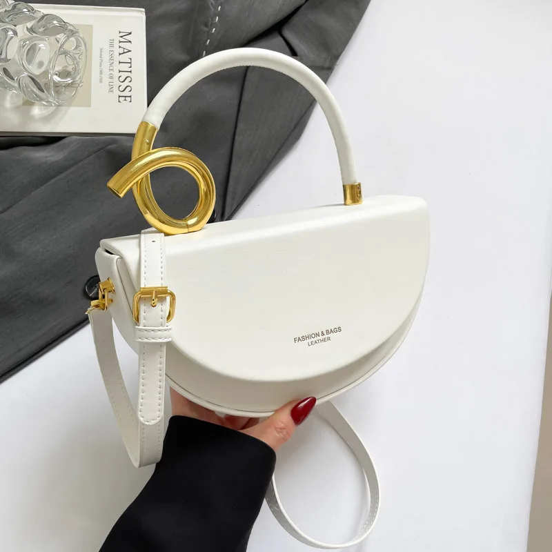 

Персонализированная ручная сумка в форме полумесяца, европейско-американские ретро-сумки на плечо, роскошный дизайн, элегантные вечерние сумки, повседневная сумка