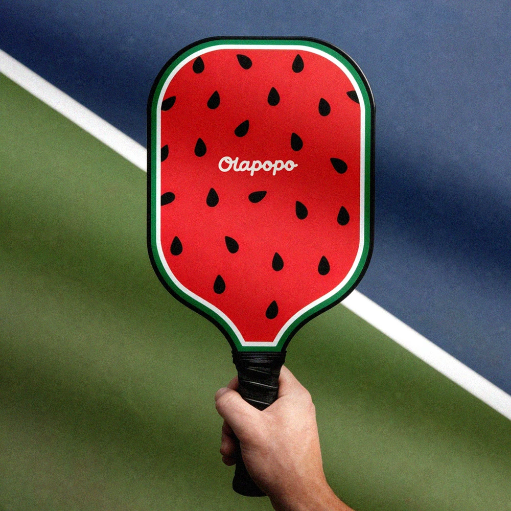raquette-de-pickleball-olapopo-originale-qualite-competition-professionnelle-fibre-de-carbone-finition-mate-articles-pour-les-amateurs-de-sport-et-de-fitness