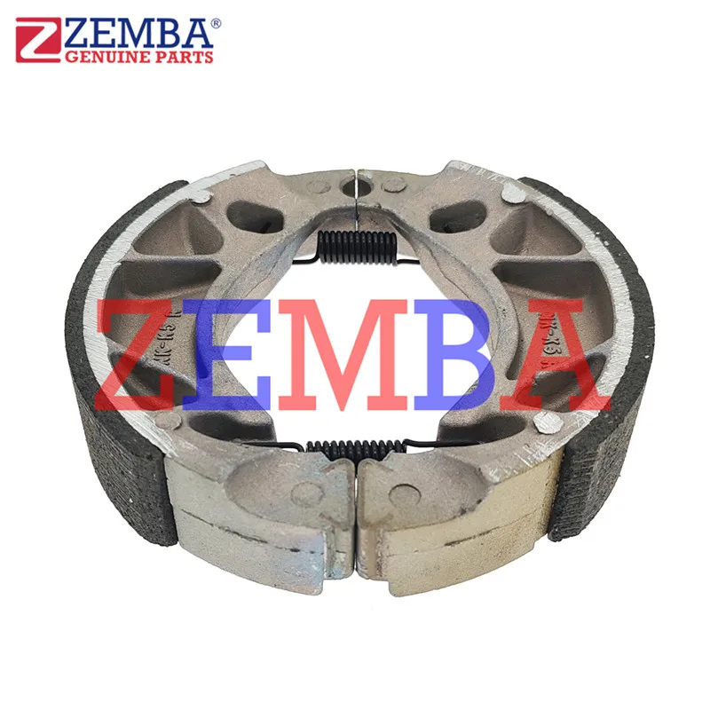 

MOTORCYCLE BLACK SHEEL ASBESTOS FREE BRAKE SHOE 130*28 FOR YAMAHA YBR125 FZ16 XTZ125 CRYPTON CYGNUS