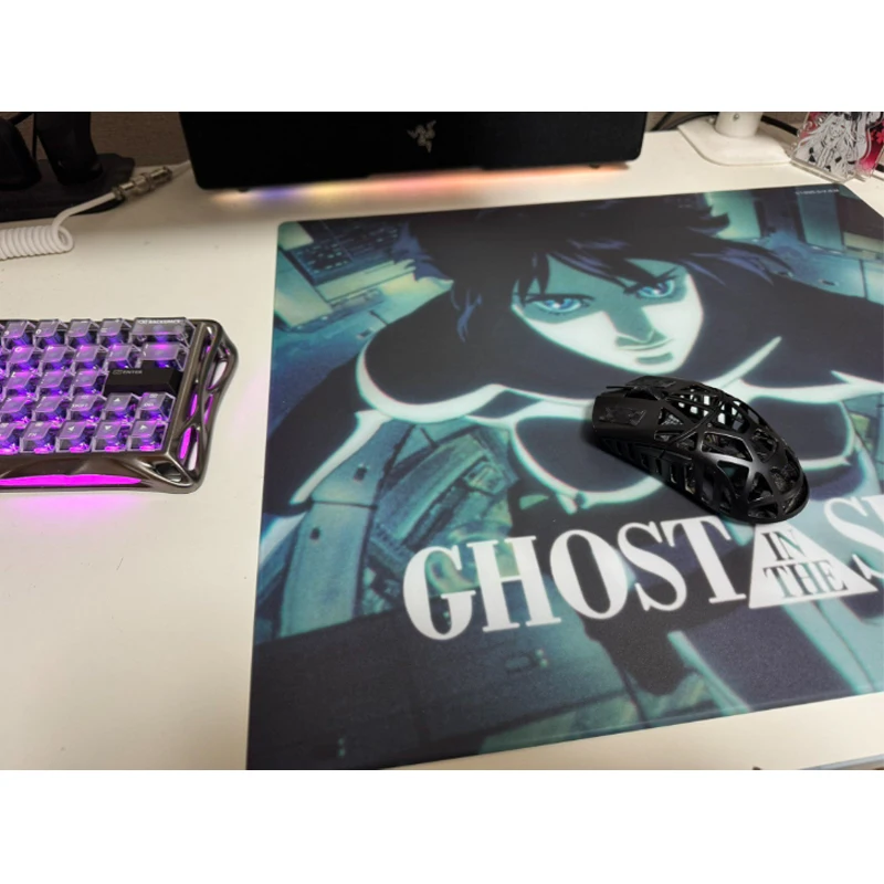 

Wallhack Sp005 Tempered Glass Mouse Pad Gaming Table Pad Anime Pad Smooth Control Desktop Fps E-Sports Game Accessories Gifts