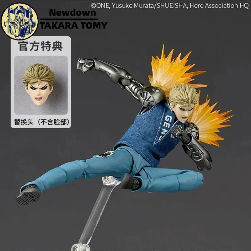 الأصلي Kaiyodo Revoltech مذهلة ياماغوتشي جينوس واحد لكمة رجل 16 سنتيمتر البلاستيكية أنيمي عمل الشكل جمع نموذج اللعب هدية