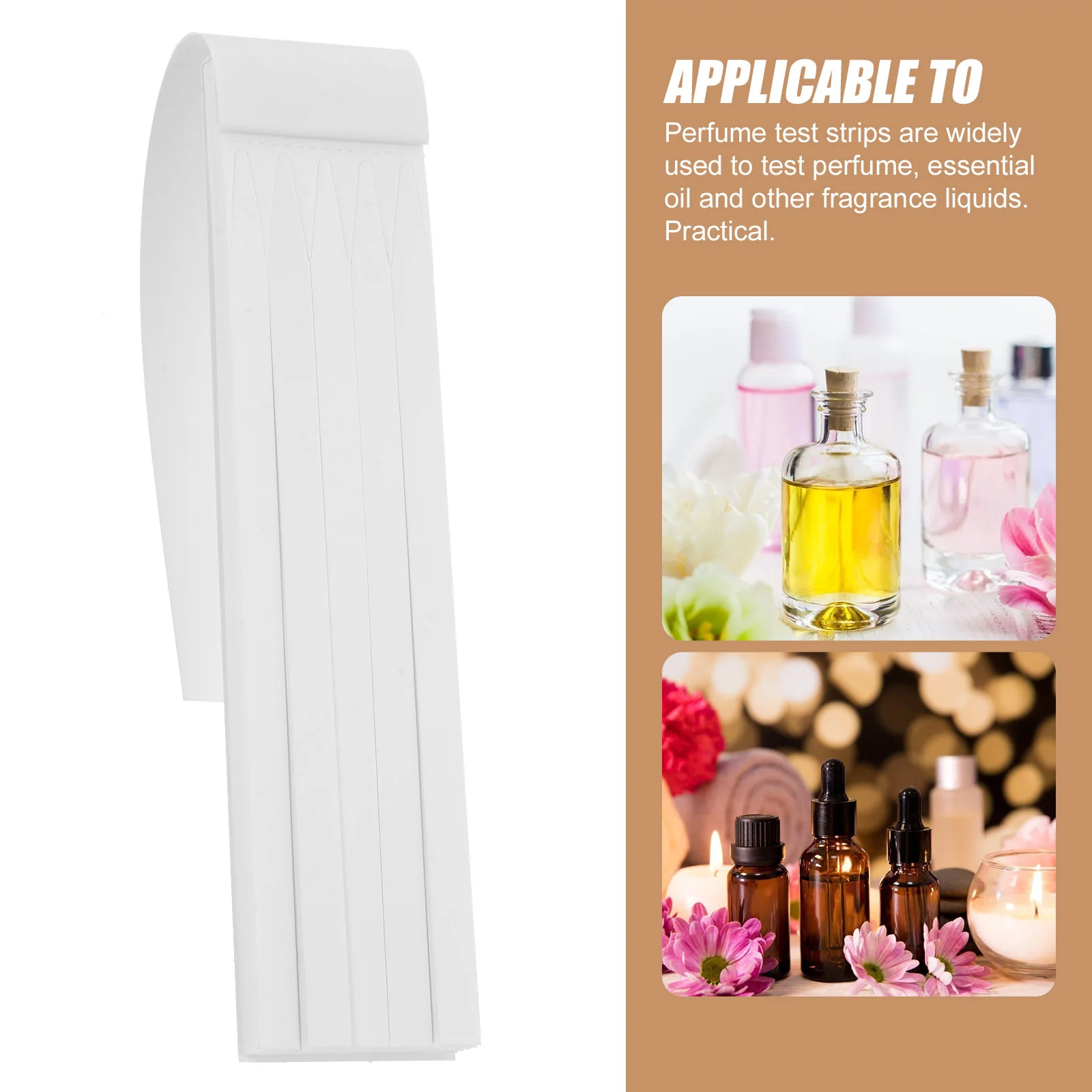 50 Pcs Scent Paper Perfume Testers For Women Fragrance Strips Testing Kit Perfumes