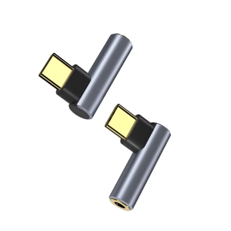 Elbow USB Type C to 3.5mm HiFi Earphone Adapter 3.5 Jack Headphones AUX Audio Adapter Cable For iPad Pro Samsung Huawei Xiaomi image 4