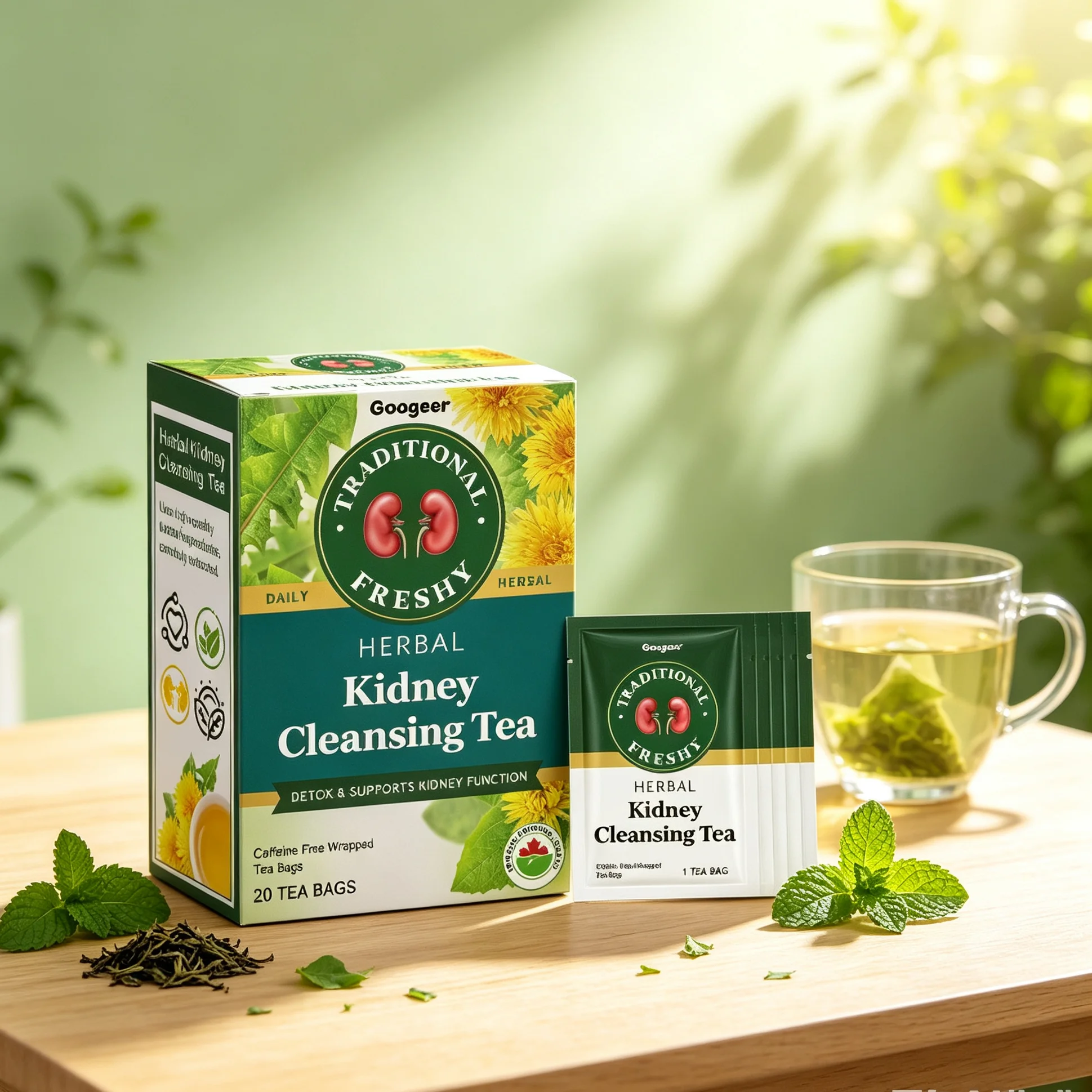 Coffee Tea For Weight Loss - Teh Herbal Detoksifikasi Pembersih Ginjal, Mendukung