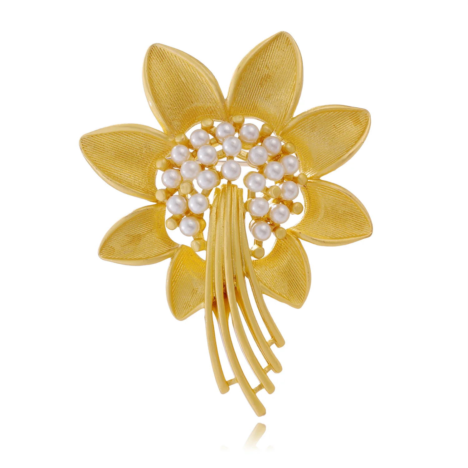

Fashionable And Luxurious Sunflower Pearl Pins For Women And Men, Parties, Friends, Daily Bags, Clothes, Accessories And Gifts