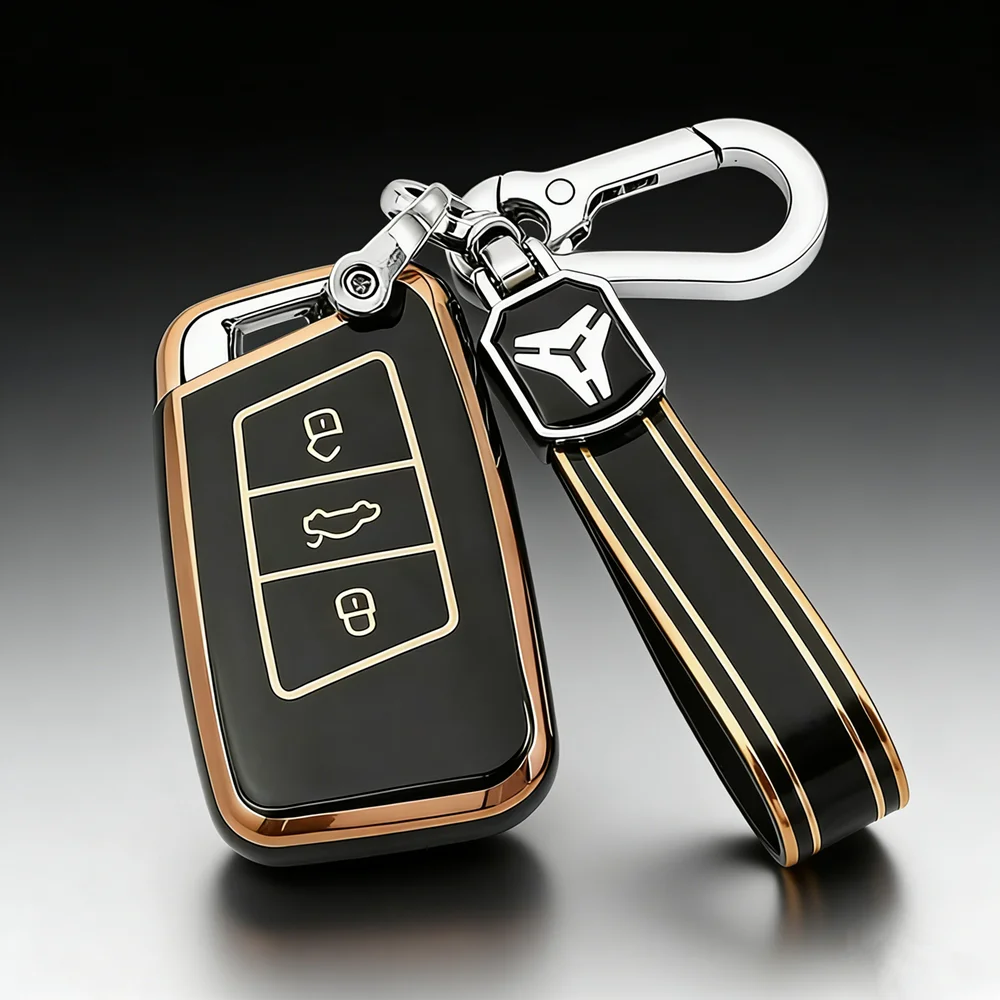 3 Buttons Tpu Car K…