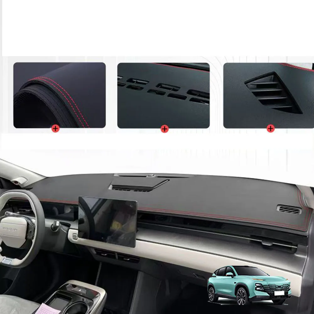 

Dashboard Cover Mat Protective Pad For CHERY JETOUR DASHING Car Accessories Dash Board Sunshade Anti-UV Carpet Dashmat