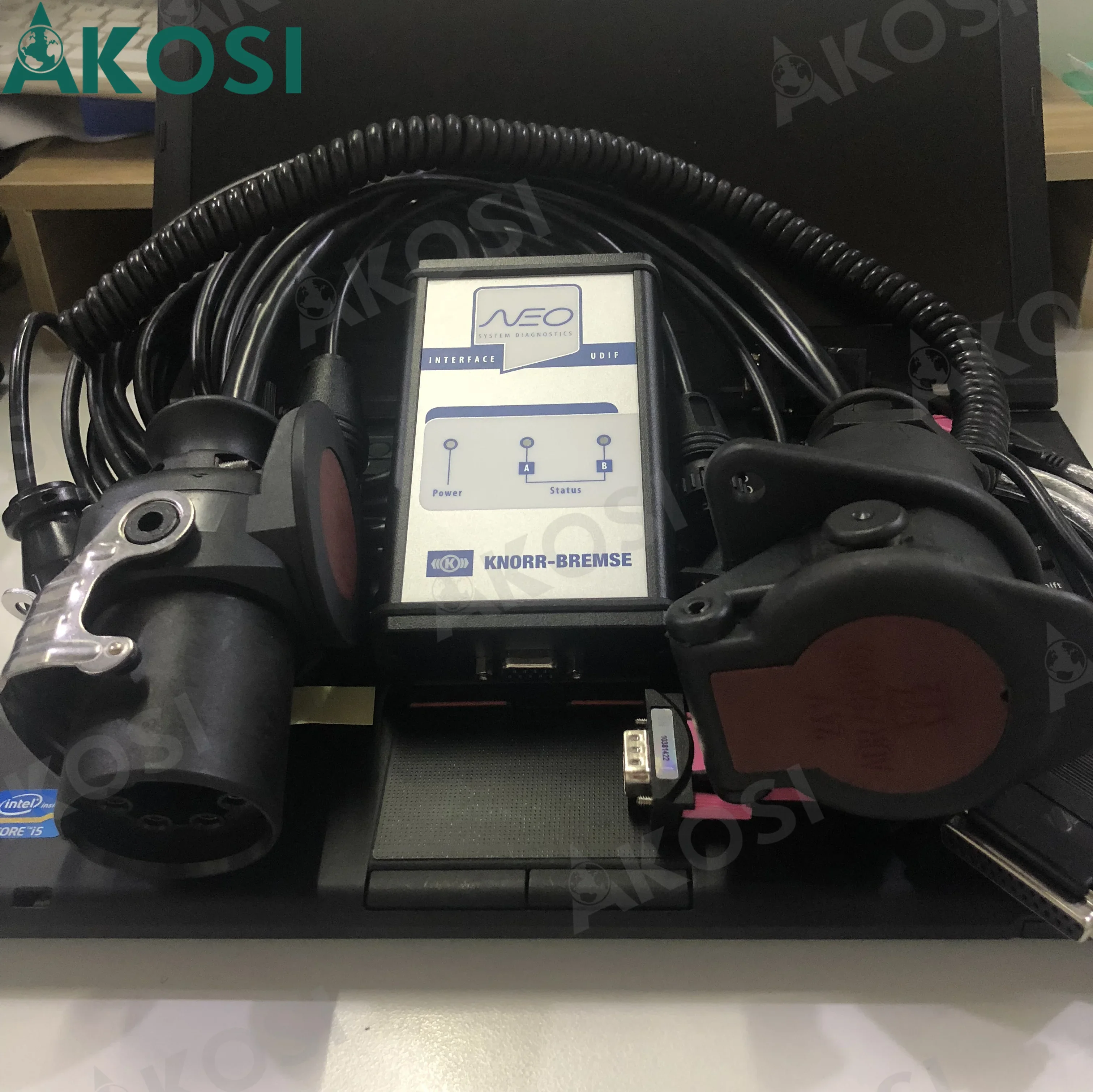 

For KNORR-BREMSE diagnostic tool multi-language for Knorr trailers and semi-trailers brake system KNORR NEO UDIF Interface tool