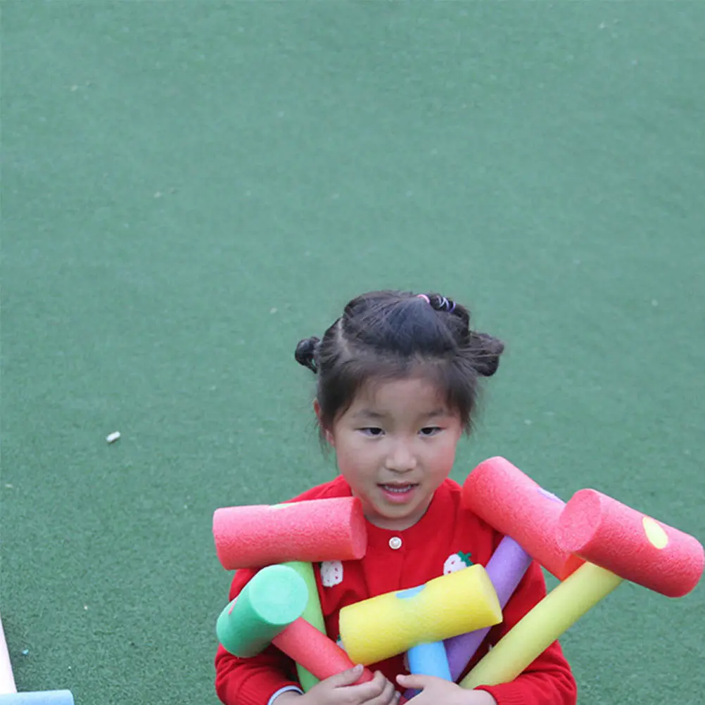 4 قطع من المطرقة الإسفنجية للأطفال، دعائم نشاط خفيفة الوزن لحفلات الكرنفال، مجموعة أدوات يدوية تعليمية للأطفال #6