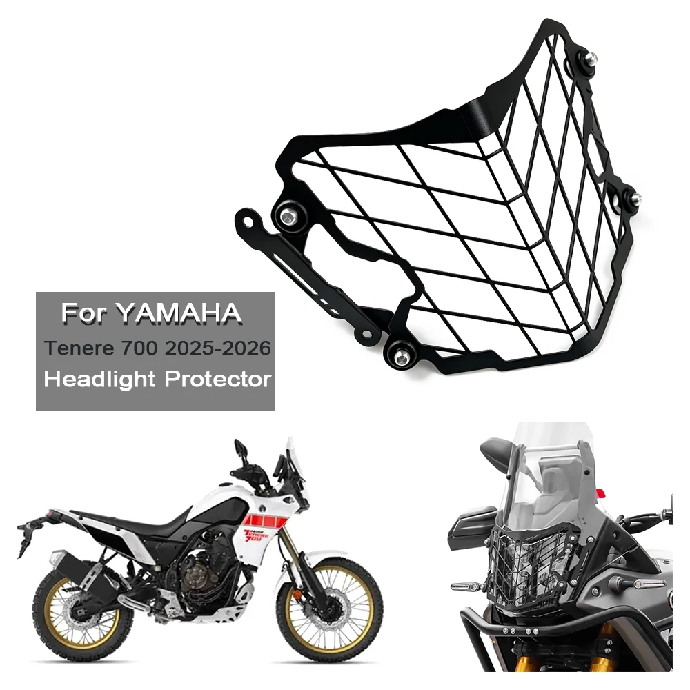 

Motorcycle Headlight Protector Light Cover Protective Guard For Yamaha Tenere 700 Tenere700 T7 T700 Rally 2025 2026 Non-destruct