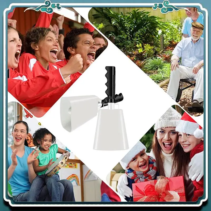 

Reliable Handle Cowbell, Ranch Sports Events, Football Game Partys Cheering Cowbell, Hand Bell Cheering Bell