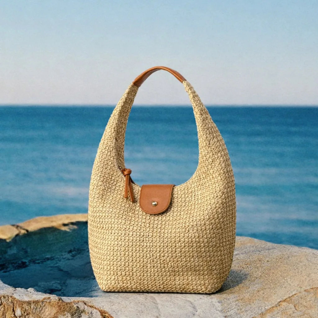 Classic Large Capacity Diaper Bags For Women Elegant Leather Tote Bag Minimalist Vintage Luxury Designer Fashionable