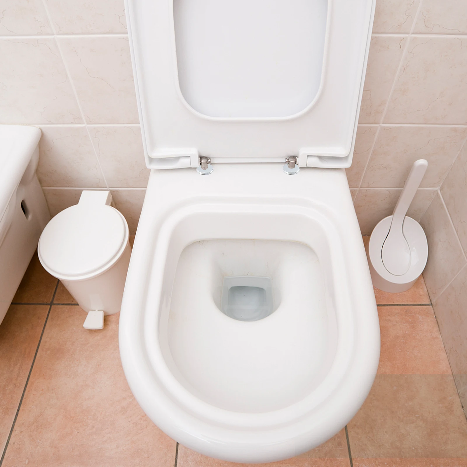 

1Set Universal Toilet Seats Parts Easy to Install Efficient Practical Great Housewarming Gift Toilet Seat Bolts