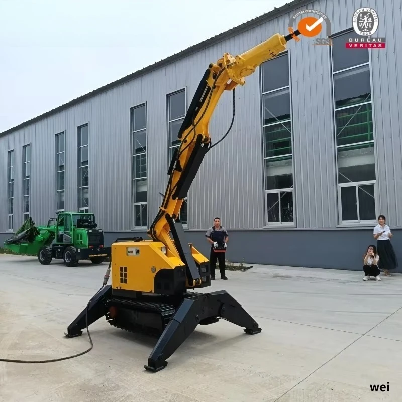 Demolition Robots Widely Used In Furnace Cleaning Tunnel Excavation And Collapse Rescue Operations