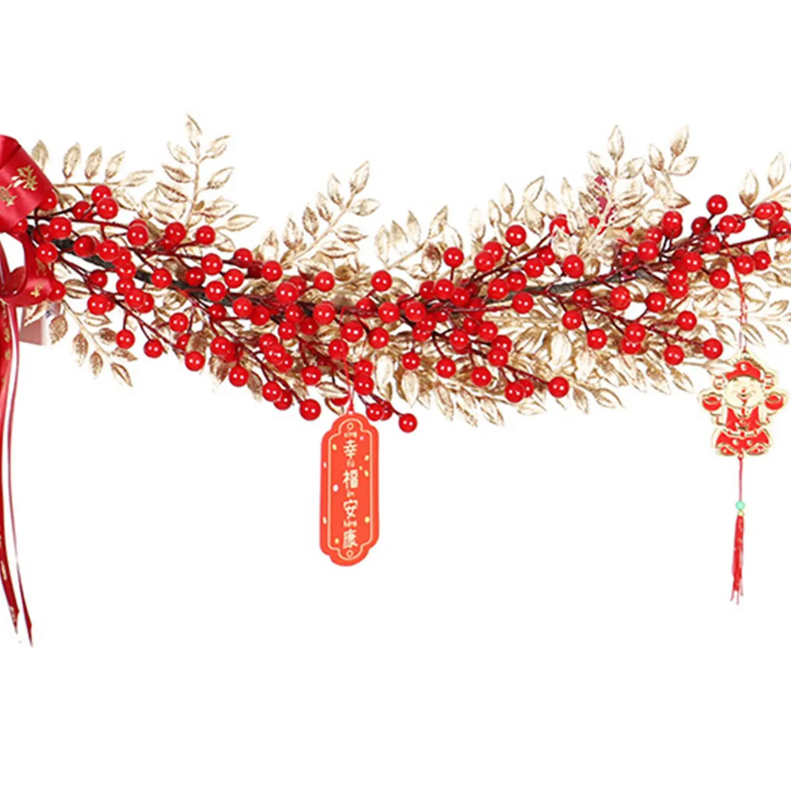 زينة السنة الصينية الجديدة 2025 مهرجان الربيع لغرفة المعيشة جدار المنزل #5