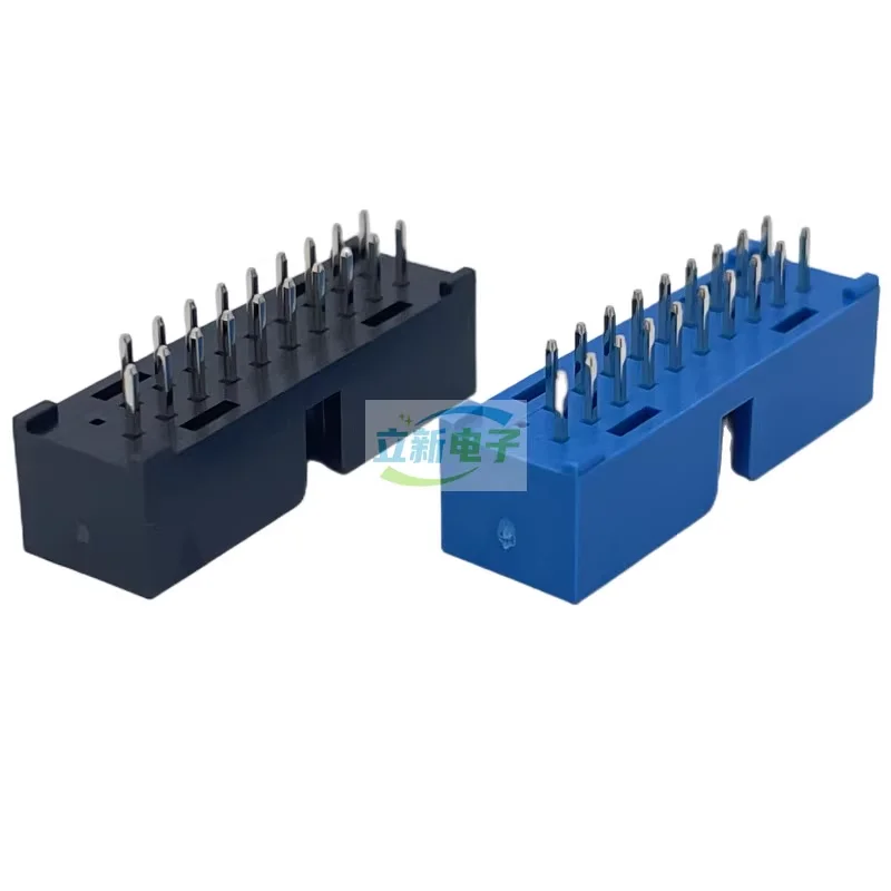 10PCS USB 3,0 19pin USB 3,0 Stecker 180 Grad Motherboard Chassis Vordersitz Expansion Stecker Buchse Schnittstelle