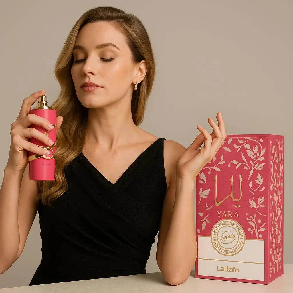 

Lattafa 100 мл арабская парфюмерия Yara Candy Vanilla Fruity Citrus Floral Woda perfum Стойкий аромат для женщин 3,40 унции