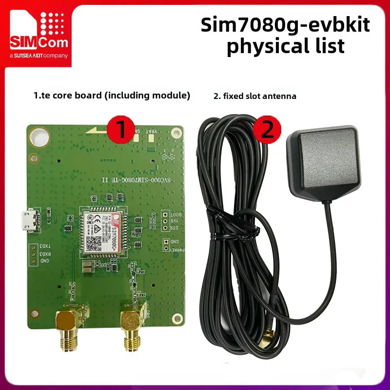 SIMCOM core Xuntong NBLOT scheda di sviluppo valutazione 7080G-TEKIT a bassa potenza con posizionamento versione globale