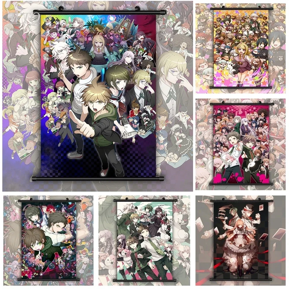 Super Danganronpa V3 Ouma Kokichi Komaeda Nagito Anime Posters Canvas Painting Wall Decor Posters Wall Art Picture Home Decor