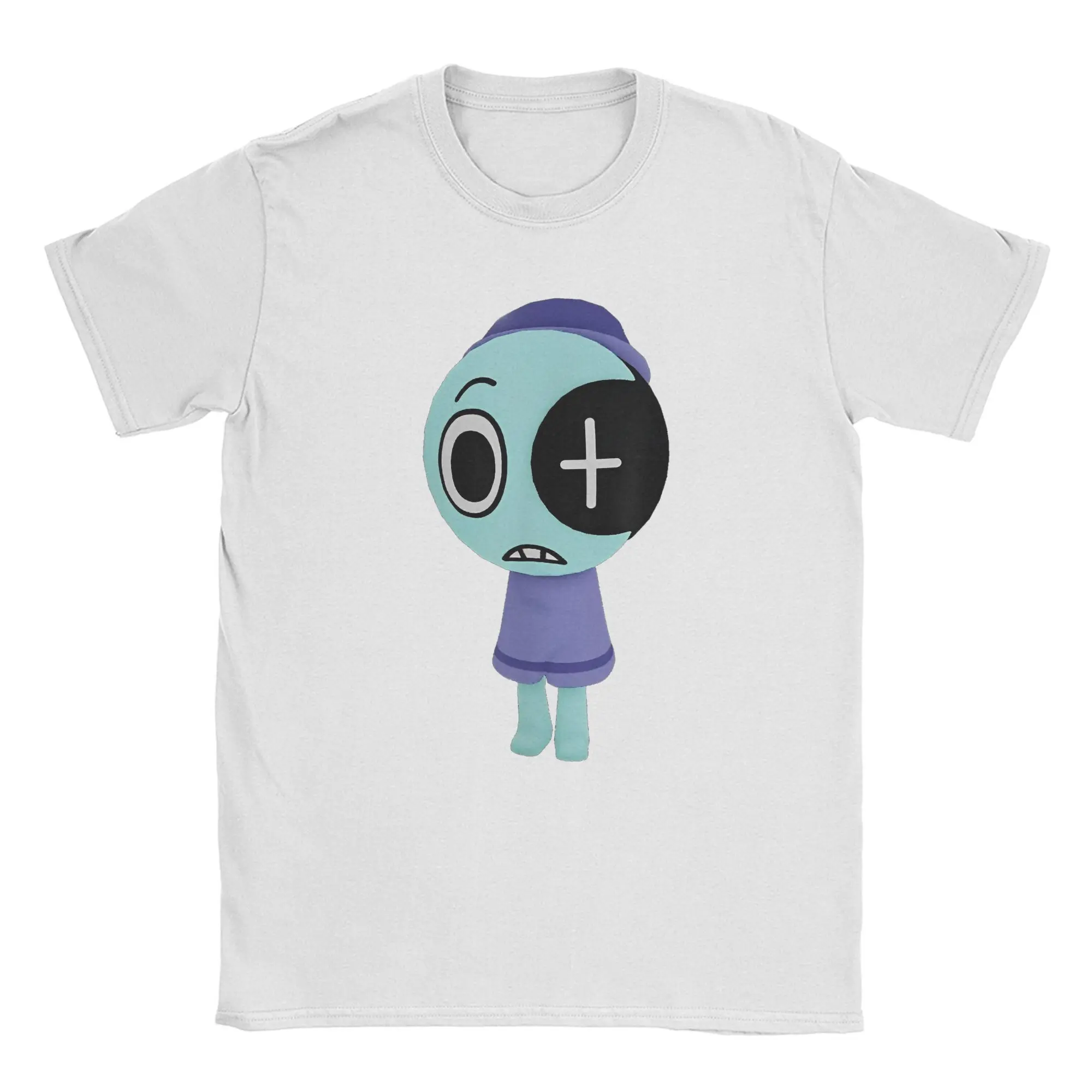 Dandy's World Astro Costume T Shirts for Men Cotton Humorous T-Shirt O Neck Horror Game Tees Short Sleeve Tops Birthday Present