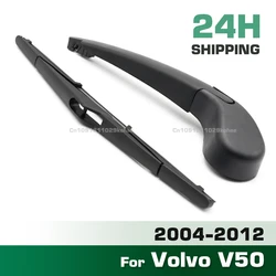 GREATROAD Wiper Rear Wiper Blade & Arm Set Kit For Volvo V50 2004 - 2012 Windshield Windscreen Window Brush