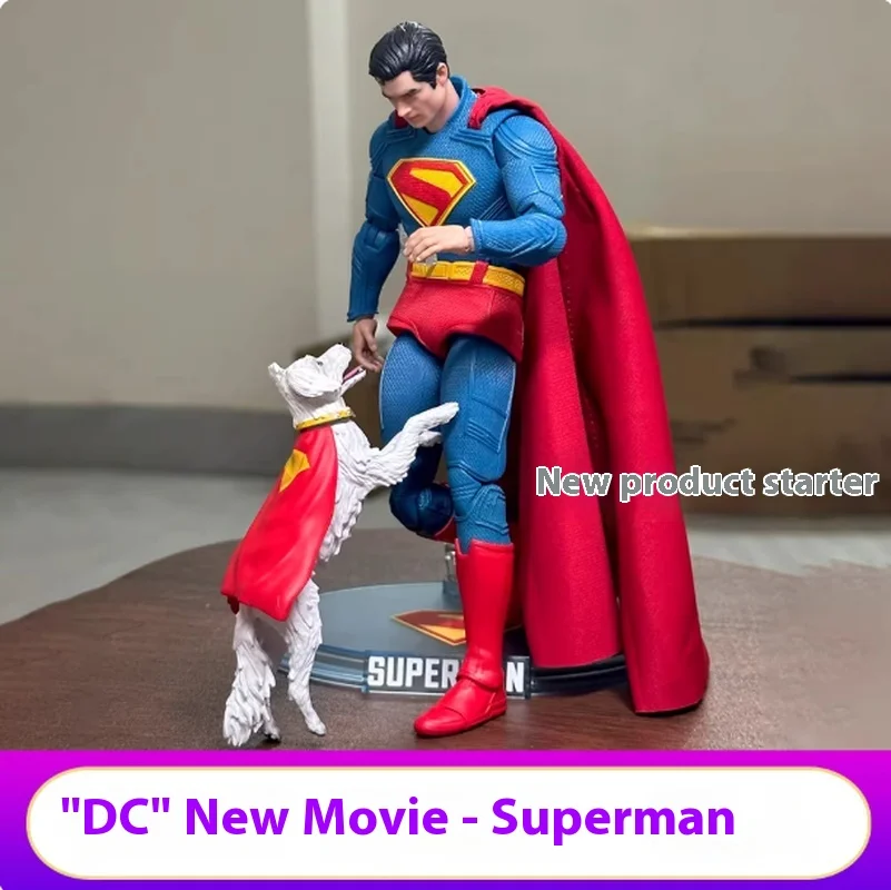

New Hot Toys 2025 Dc Superman Figurine Movie Superman 19cm 1/9 Action Figure Dc Multiverse Model Doll Original Model