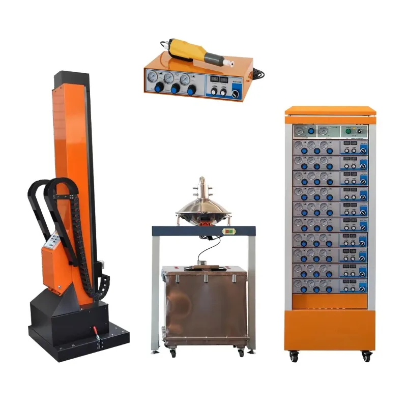 Industrial Powder Coating Equipment System Automatic powder coating machine with powder spraying reciprocating machine
