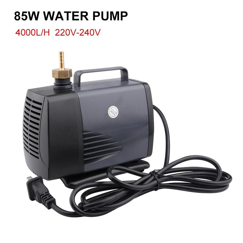 85W 4.0M Submersible Water Pump 4000L/H Lift 220V Caliber 6mm Engraving Machine Cooling Suitable For CNC Router Spindle Motor