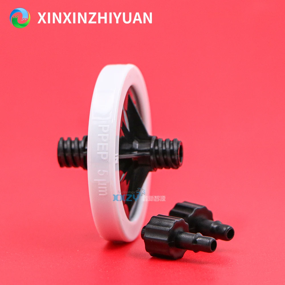 4 stks/partij 5 Micron UV Printer Disc Inkt Filter voor HandTop Konica Inkjet Printer 5UM Disc Filter 45mm ronde Filter