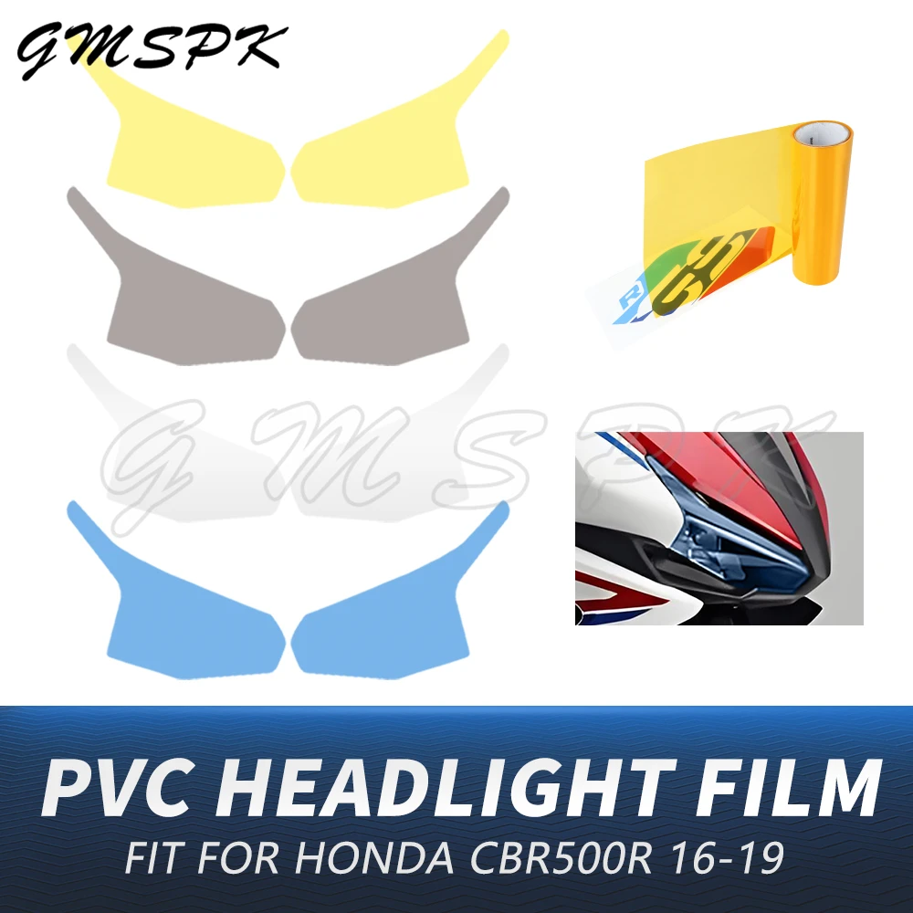 

Motorcycle Front Headlight Film Head Light Protection Film Sticker Fit for HONDA CBR500R CBR 500R CBR 500 R 2016-2019