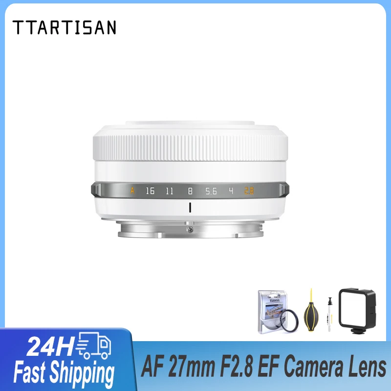 

TTArtisan AF 27mm F2.8 APS-C Auto Focus Wide Angle Large Aperture Camera Lens for Sony ZV-E1 ZV-E10 A-1 A6000 A6400 A6500 A6600