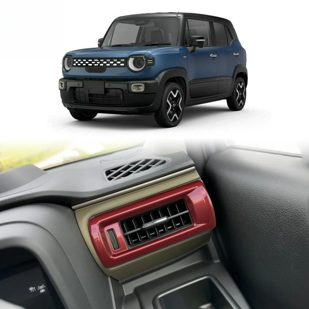 ABS Car Dashboard Front Air Vent Cover Trim Garnish Molding Frame Bezel Outlet For Suzuki Xbee 2026 Accessories