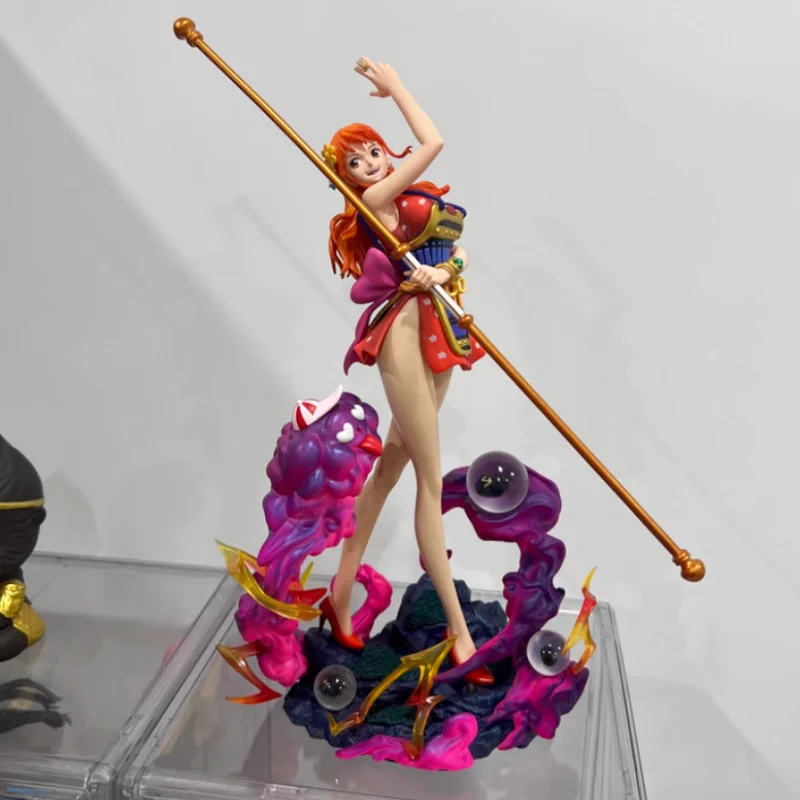 

30cm Onepiece Nami‌ Anime Figure Collectible Model Exquisite Statue Toy Desktop Ornament Room Decoration Boy Birthday Gifts