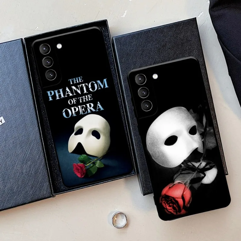 The Phantom Of The Opera Phone Case For Samsung Galaxy S22 23 21 S20 FE Ultra S10 S9 S8 Plus S10e Note 20Ultra 10Plus Cover