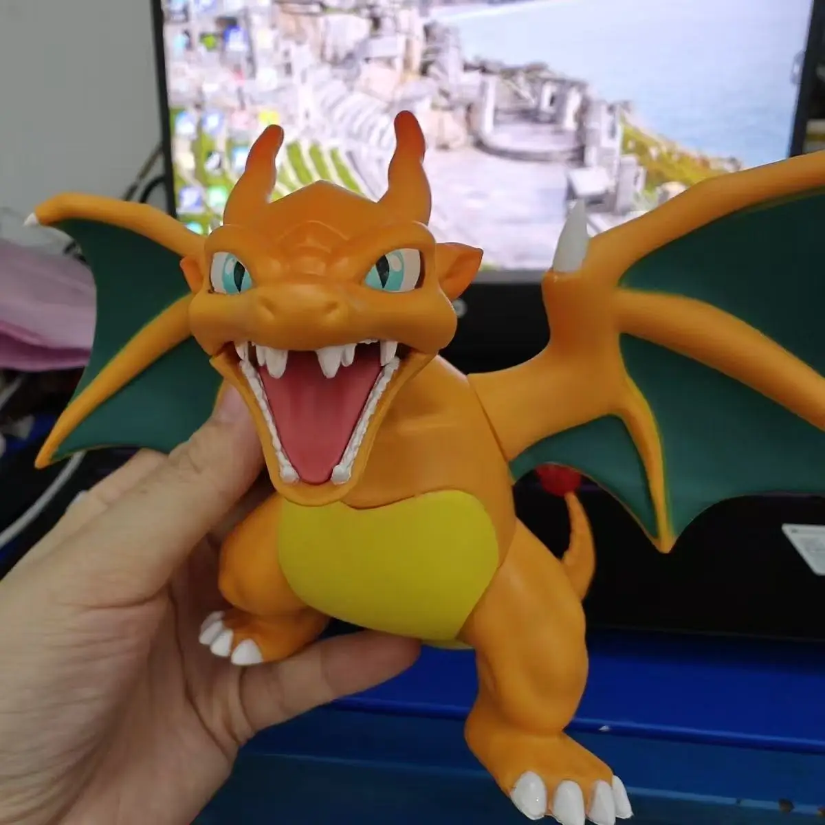 ฟิกเกอร์โปเกมอน ชาริซาร์ด ขนาด 11 ซม. แบบใหม่ ของสะสมน่ารัก ตกแต่งโต๊ะทำงาน ของขวัญสุดพิเศษ