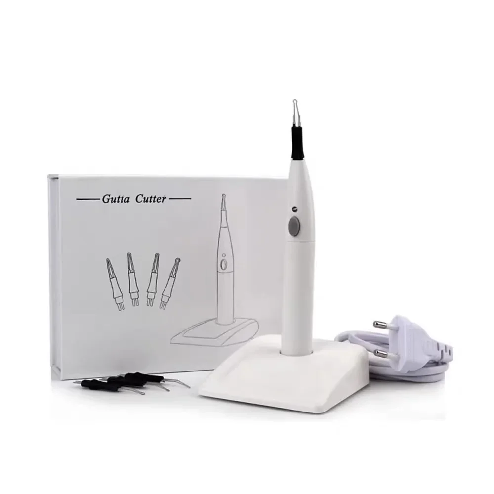 Endo Gutta Percha Point Cutter, Obturation Pen Root Canal Rapid Heating, Dental 4 Tips Gum Cutter Equipment, Cordless Plugger