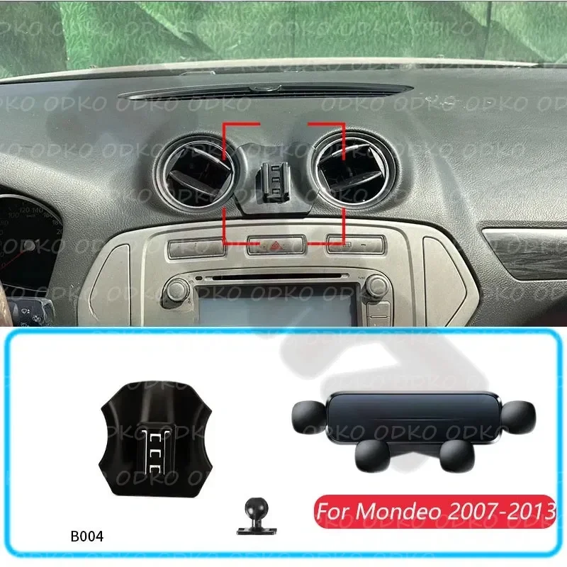 

Автомобильный держатель телефона для Ford Mondeo Fusion MK4 2007-2013, гравитационная подставка, поддержка горизонтального GPS-крепления для мобильного кронштейна, аксессуары