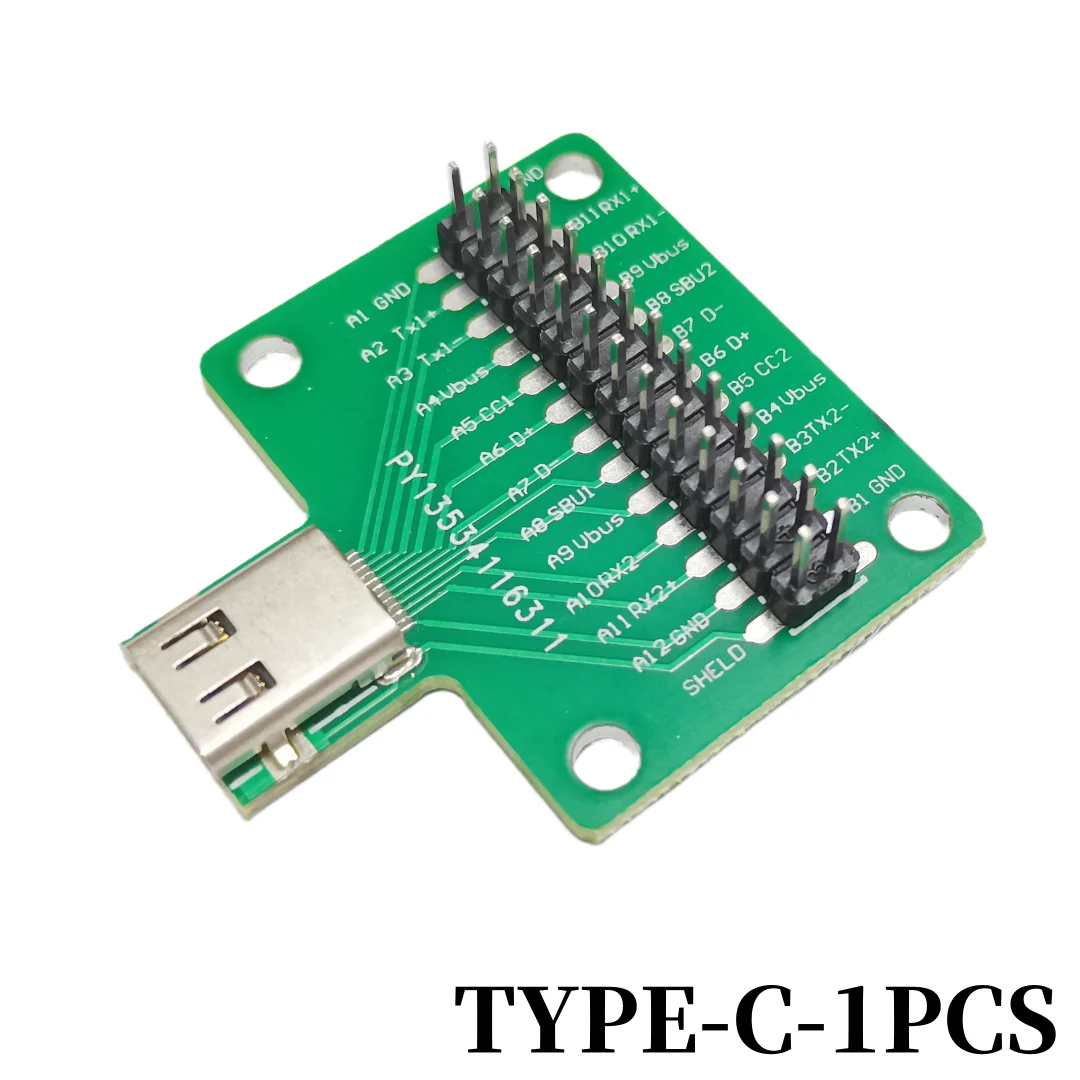 1PCS Wire test fixture plate forward and back insert TYPE-C base USB3.1 Blind insert test with 26P pin data cable